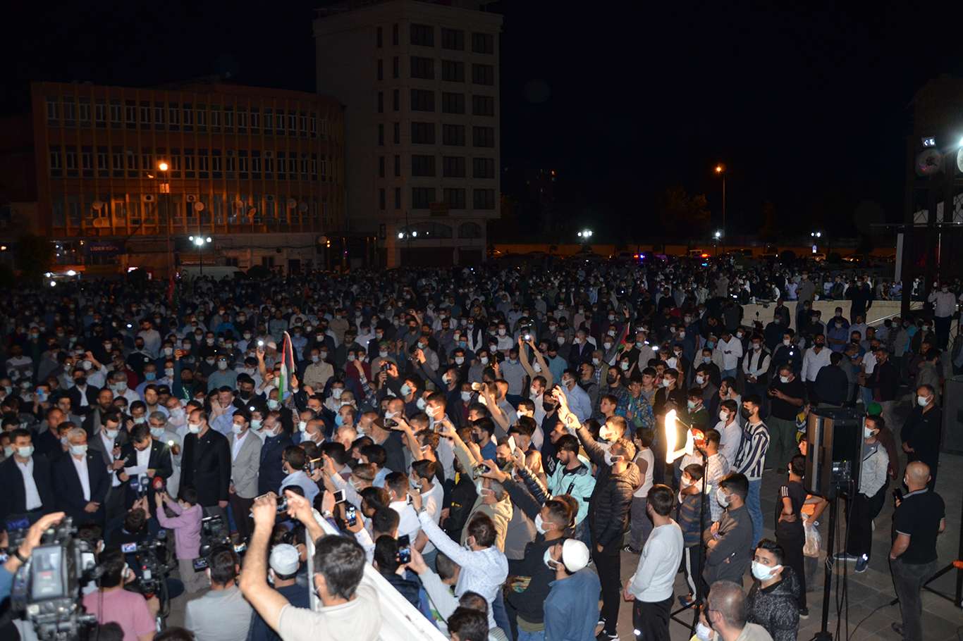 Diyarbakır, Kudüs'e saldırılar bitene kadar her akşam Aksa için haykıracak